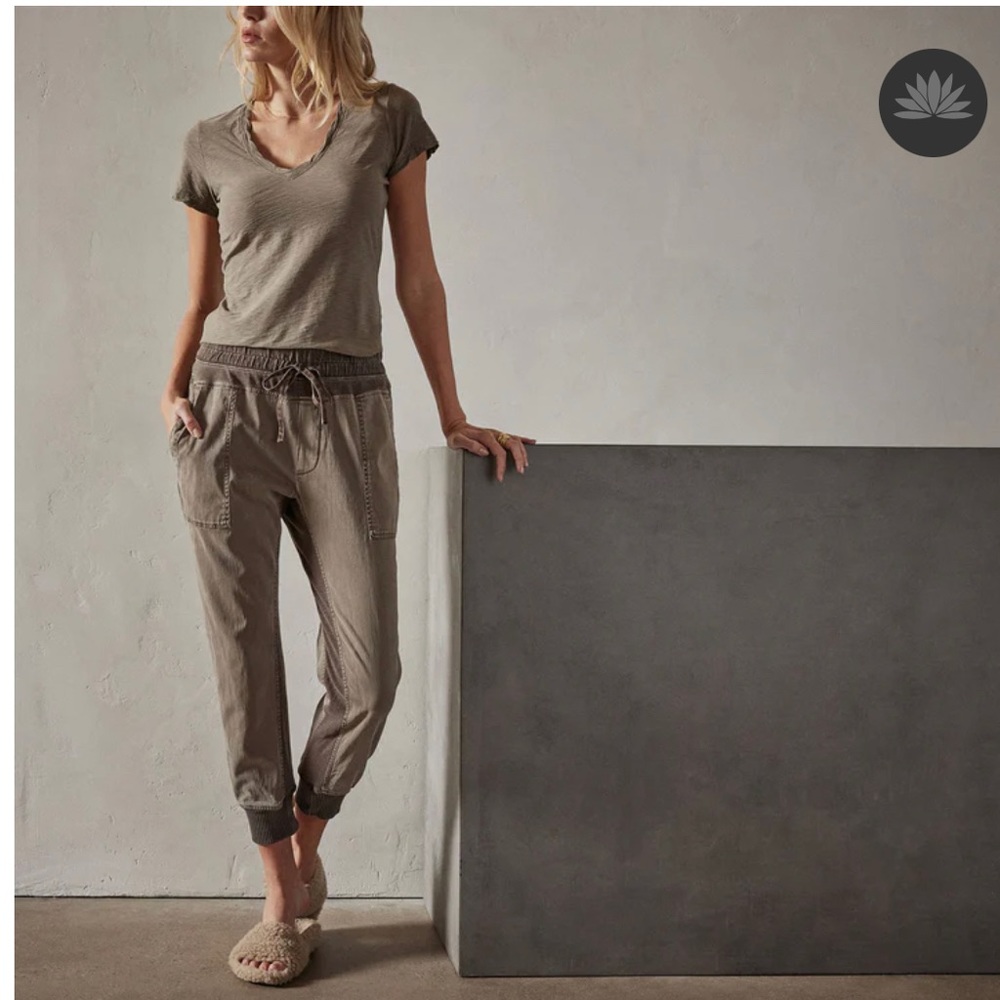 James Perse Mixed Media Pant Size 1 tan (only worn 2 times)
